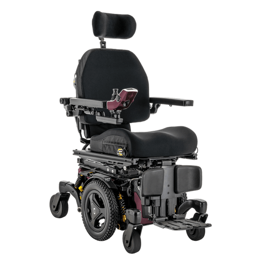 The Quantum Edge 3 Stretto Narrow Base Mid-Wheel-Drive powerchair