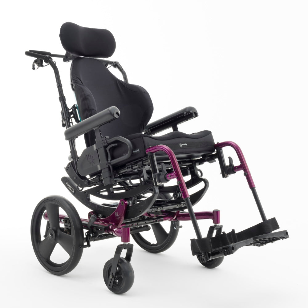 The Focus CR Tilt-In-Space manual wheelchair from Ki Mobility