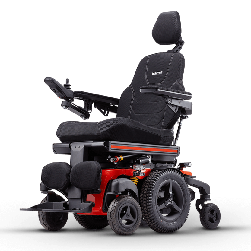 The Mid Lectus Mid-Wheel-Drive powerchair from Karma Mobility