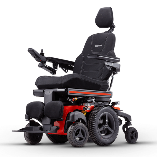 The Mid Lectus Mid-Wheel-Drive powerchair from Karma Mobility