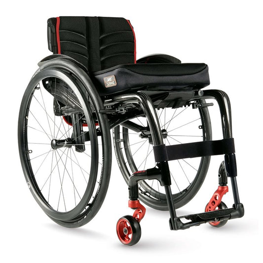 Quickie Krypton F Folding Frame Carbon Fibre Manual Wheelchair from Sunrise Medical 