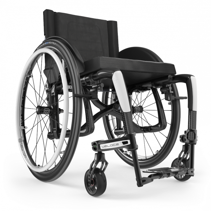 The Motion Composites Veloce, folding manual wheelchair