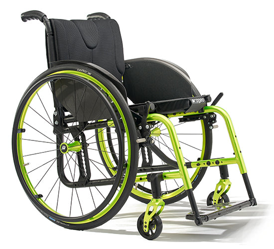 The Progeo Exelle Lightweight Folding Manual Wheelchair from Permobil