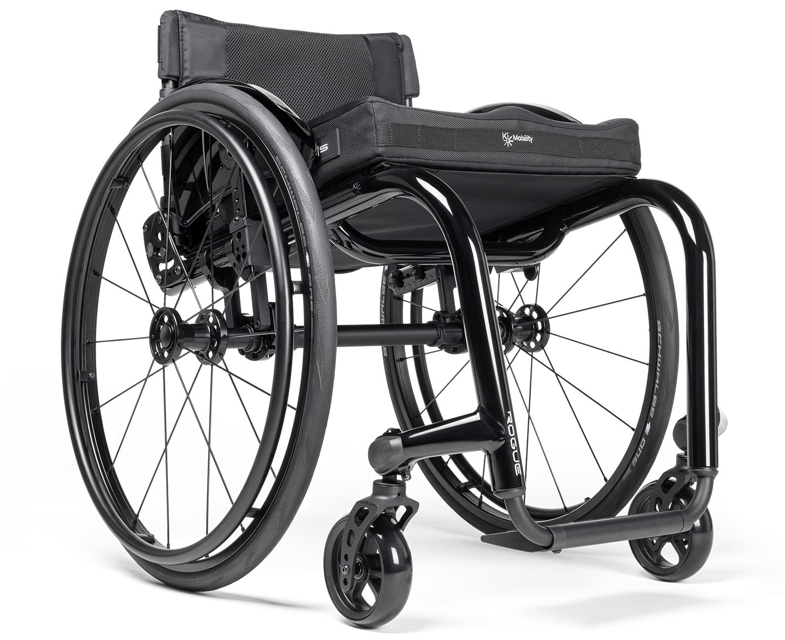 The Rogue 2 Rigid frame active manual wheelchair from Ki Mobility