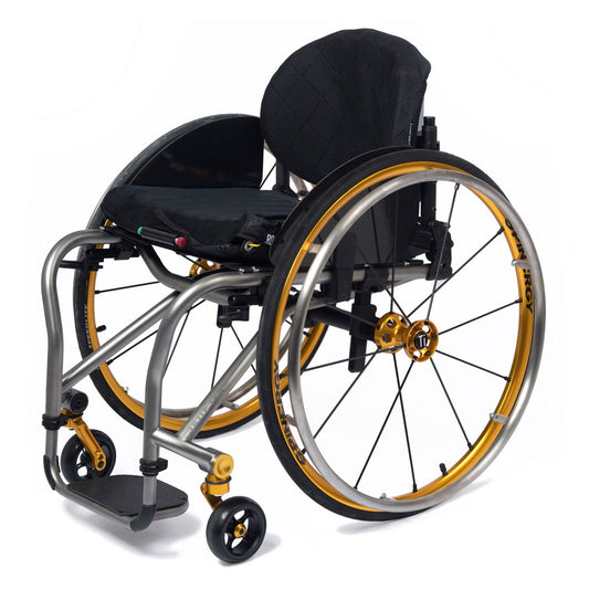 TiLite TRA Titanium framed active manual wheelchair